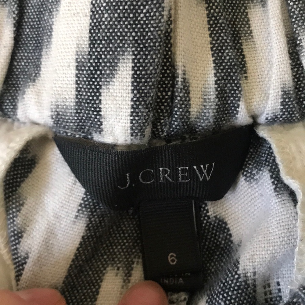 High rise elastic print pants - Picture 2 of 2
